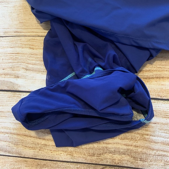 Spanx Love Your Assets Blue Swim Dress M - Picture 8 of 11